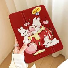 Drehbares, schützende iPad-Hülle mit Musterdesign - stoßfest, schlafkompatibel, für iPad 10,9/10,2 Zoll, Air 5./4. Generation, Pro 11 2022, für iPad 7./8. Generation, Air 2/Air, Air M3/A16 2025, geeignet für Alltag, Arbeit, Reisen usw.