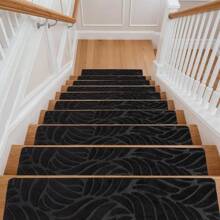 15 PCS Non-Slip Stair Mats - Carpet Step Protectors For Home Indoor Pets  Elders
