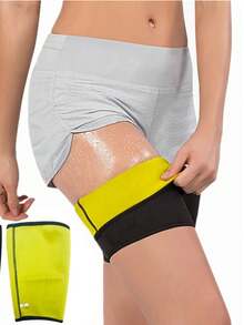 1 Pair Neoprene Thigh Slimmer Trimmer Compression Leg Sleeve Band Unisex Sports Workout Gym Accessories