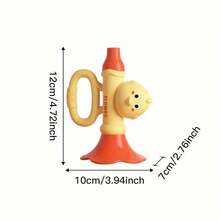 儿童迷你卡通喇叭玩具 音乐吹奏玩具 迷你乐器玩具 可爱小鸡花朵造型 宝宝可以吹奏的迷你口琴 培养音乐技能 万圣节圣诞节各种节日送给宝宝的精美礼物