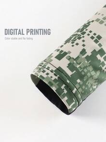 男士高性能连帽钓鱼衬衫，内置绑腿，柔软透气面料，迷彩设计，防紫外线钓鱼服