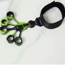 Adjustable Non-Slip Finger Exerciser, 5-Finger Grip Design Portable Grip Strengthener, Suitable For Basketball Training Gym Accessories - Multicolor - View 16