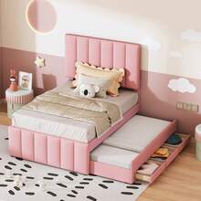 Kids Bed Frames, Headboards & Footboards - Pink - View 2