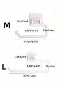1 件厨房卷纸架、毛巾架、浴室卷纸架、厨房壁挂式抹布架、浴室毛巾架