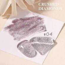 10ml夏季美甲冰透明红白蓝粉色高密度闪光凝胶指甲油2025新款超闪美白流行凝胶美甲沙龙美甲用品 - 彩色 - 查看 17