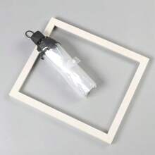 Paraguas transparente claro con apertura y cierre automático - Paraguas plegable de 3 pliegues resistente al viento, liviano y portátil, diseño de lluvia unisex para uso diario (mango de secado rápido) para refrescarse en verano, playa, viajes