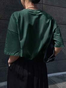 Women T-Shirts - 綠色 - 查看 2