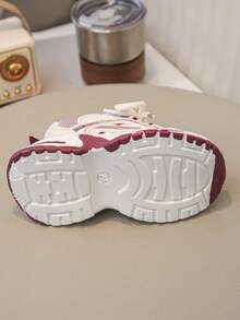 1 đôi giày trẻ em mới mùa xuân và thu 2025, giày thể thao trẻ em, giày chạy bộ thoáng khí cho bé trai, siêu nhẹ, thích hợp cho bé từ 1-3 tuổi trở lại trường - Đỏ - Xem 7