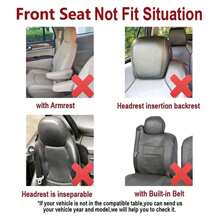 1pc/2pcs Colorful Splice Front Car Seat Cover, Four Seasons Universal Car Seat Cushion Elastic Mesh Whole Piece Covers, Ultra-Thin Breathable Car Seat Pad