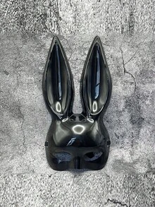 1pc Accessories For Sexy Lingerie, Minimalist Cosplay Bunny Ear, Nightclub Eye Mask, Halloween Party Decoration - Multicolor - View 5