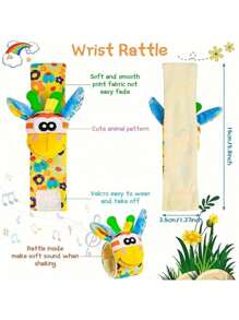 2/4 Pcs Baby Wrist Rattles Sock Toys Newborn Baby Sock Toys Foot Finder And Wrist Rattle Set, Infant Rattle Socks Toy, Soft Sensory Toys For Toddler Newborns Baby Toys, Sensory Toys For Toddlers, Baby Sensory Toys, New Born Toys, Sensory Toys, Baby Soft Toys, Baby Toys, Baby Toy, Newborn Toys