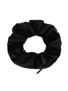 1 件创意新款时尚简约隐形拉链发圈腕带，时尚运动发带发饰，弹力发带，可容纳钥匙、项链、戒指、硬币、耳机等小物件，适合作为送给朋友、情人节、母亲节、纪念品的礼物