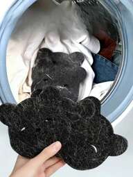 8pcs Reusable Pet Hair Remover Balls, For Washing Machine Lint And Fur Catcher, Effective For Removing Pet Hair From Clothes & Fabrics, Washing Machine Sponge Cleaning Tool, Home Accessories