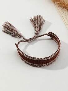 1 Stück Armband mit Leopardenmuster, Boho Armband für Frauen