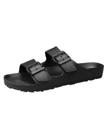 Men's Summer New Indoor Slippers, Non-Slip Thick Sole Household Slippers, Outdoor Sports Stylish Personalized Sandals