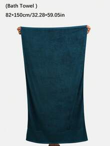 QIBHI 3/1/9条装 100%纯棉纯色毛巾/面巾/浴巾，100%纯棉毛巾布，浴室浴巾/毛巾，客用毛巾，柔软吸水棉巾，适用于浴室、酒店、健身房、旅行、礼品、沙龙、运动、户外、海滩、学校、返校季、旅行配件、家居用品、毛巾、护肤