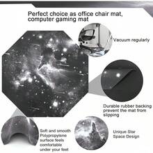 Chair Mat For Hardwood Floor Anti Slip Office Chair Mat For Carpet Desk Chair Mat Computer Chair Mat Floor Protector For Office Gaming Room, 4Ft, Octagon Grey - 4Ft_ - View 11