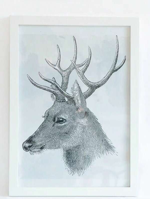 1 peça de moldura de pôster A4 com plexiglass, vertical e horizontal para pendurar na parede, moldura elegante para certificados, fotos, pôsteres e impressões de arte, branca