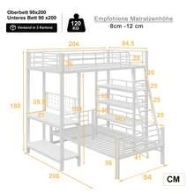 Kids Bed Frames, Headboards & Footboards - White - View 9