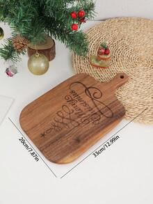 2 件/1 件红木柄切菜板、面包板、水果板