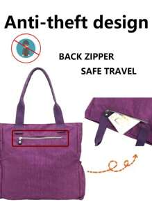 Bolso de tote de nailon para mujer, bolso de hombro multifunción, bolso de playa ligero de verano, bolsos bandolera de gran capacidad, bolsos de mano con múltiples bolsillos, para el campus, la biblioteca, los viajes, las vacaciones, el viaje diario, la oficina, las citas, las compras, la playa, el crucero, regalos de cumpleaños, regalos