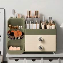 Cosmetics Storage Box, Lipstick, Skincare Products, Multifunctional Compartment Shelf, Home Dressing Table, High-End Feeling, Large Capacity Beauty Storage Box, Perfect Storage Solution For Your Beauty Essentials - Multicolor - View 8