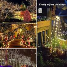 1/5 pezzi Luci a fata a LED, batteria a bottone (batterie incluse), luci a filo di rame in piccola scatola bianca, luci a filo di rame, lampade, luci LED, luce notturna, illuminazione, luce per libri, luci LED per camera, illuminazione decorativa per feste, camera da letto, giardino, feste, matrimoni, decorazione per stanza, decorazione per matrimoni, decorazione natalizia, luci da favola, alberi da giardino, Natale, decorazione per feste di matrimonio a filo di rame, decorazione di Ognissanti, decorazione natalizia