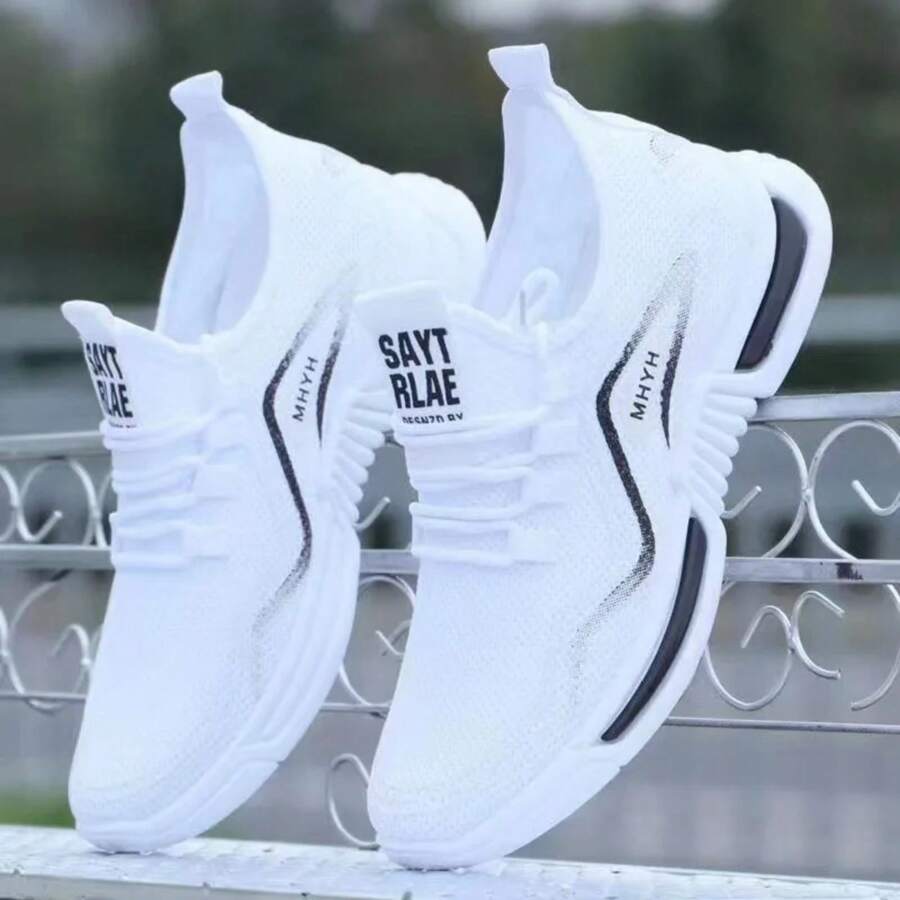 Zapatillas deportivas informales, nuevas para el verano, tenis transpirables para hombres, zapatos de malla con suela suave, zapatos deportivos duraderos y versátiles para hombres