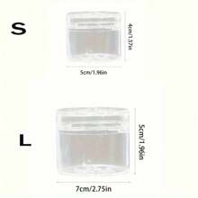 2 pièces Supports floraux en spirale en plastique transparent, accessoires d'art floral robustes pour décorations de centres de table lors de fêtes et mariages