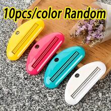 3-19pcs/Simple Style Multifunction Manual Toothpaste Dispenser Cream Tube Squeezer Extruding Clip Squeezing Clamp For Bathroom Use - Multicolor - View 13