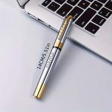 High-End Ballpoint Pen (1-Piece Pack), Free Laser Engraving Customization, Black Ink, Perfect Office Gift Set, Exquisite Ballpoint Pen, High-End Gift Box Packaging, Birthday Gift, Christmas Gift, Father's Day Gift. - Multicolor - View 3