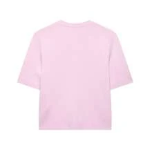 DEEKA Summer New Arrival Women's Fashion Minimalist Versatile Short Sleeve Knit Top - Pink - View 8