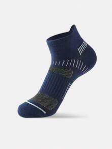 2/4/8 Pairs Men's Sports Socks, Mesh Breathable Moisture-Wicking Low-Cut Ankle Socks For Running, Cycling, Basketball, Summer Style - Multicolor - View 4