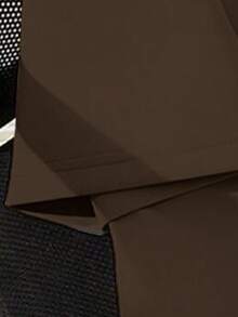 青少年男孩卡通汽车和标语图案圆领短袖休闲T恤 - 棕色 - 查看 5