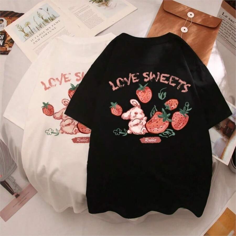 BREATHABLE COOL SUMMER Japanese Ukiyo E Jack Skellingtons T-Shirt Men Women Nightmare Before Christmas Cotton Tee Round Neck T Shirt 4XL 5XL Clothing - màu đen - Xem 1