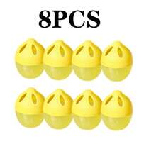 3/4/6/8片装除臭清新防腐剂，蕴含柠檬精油和柠檬烯。可分解或中和腐烂物质，有效减少密封家具和电器（如冰箱、冰柜等）中的异味。蛋形设计，方便放置。 - 檸檬風味 - 查看 16