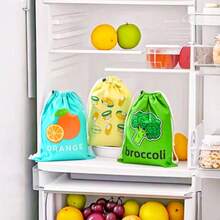 1/3PCS Cartoon Print Insulated Bag, Nylon Fabric With Built-In Aluminum Foil Thermal Layer, Keeps Fresh And Cold, Large Capacity Design, Easily Stores Ice Cream, Popsicles, Fruits, Fresh Ingredients, Suitable For Outdoor Travel. Drawstring Closure Design, Pull The Rope To Tighten The Bag Opening, Easy To Access Items. Multiple Cute Patterns Available, High Aesthetic Value, Versatile For Daily Use. - View 9