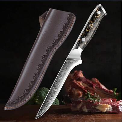 1 套户外切肉刀刀鞘、厨房配件、花卉图案刀鞘、便携式多功能工具收纳盒、适用于厨房和户外使用、告别凌乱的刀具收纳、刀具保护、户外装备配件 | 露营装备、节日礼物（仅刀鞘，不含刀）