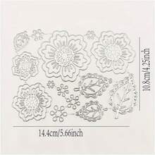 花卉设计 DIY 切割模压模切模切割模板金属切割模板，返校，学校用品