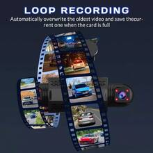 4 Channel Dash Cam 360° Dash Camera HD 1080P 4 Lens Driving Recorder W/32G Card - default - View 2
