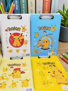 pokemon 1pc Pocket Monster, Cute Pikachu, Anime Spirit Pikachu Clipboard, School Supplies For Girls, Teacher Supplies Suitable For School And Office, Writing Stationery, Party Gifts, Back To School Gifts.