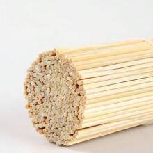 320 件/260 件/180 件一次性竹签，批发用于烧烤、烤肉串、烤鸡肉串、水果串