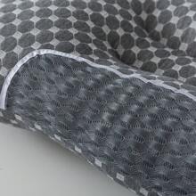 2pcs Ergonomic Neck Pillows - Soft Knit, Breathable Cushion, Scalloped Edge, Large Size, Suitable For Sleep And Relaxation, Decorative Throw Pillow Soft Knit Fabric, Suitable For All Seasons