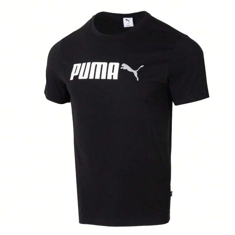 Puma Camiseta casual para hombre, camiseta con logo ESS 2 COLOR No. 2, ropa deportiva de manga corta suave para correr y entrenar