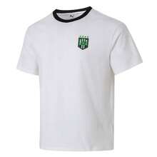 Puma Áo thun nam nữ BEHIND THE GREEN SS Tee Áo thể thao thoải mái thường ngày Áo tập chạy tay ngắn - trắng - Xem 8