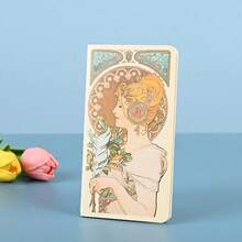 复古小笔记本 多功能笔记本 记事本 复古油画小笔记本 复古女神小笔记本 创意笔记本 可作为节日礼物和生日礼物送给朋友、同学和孩子,用于学校用品,返校