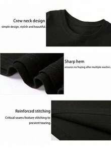 Inappropriate I Bleach My Wrinkle Funny Humor Joke Men Women T-Shirt,100% Cotton Short Sleeve Classic Heavy Cotton T Shirt Printed Graphic Tee Women's Casual Short-Sleeved Top - Black - View 5