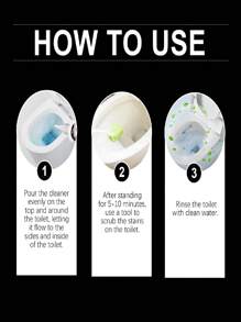 jakehoe 100ml马桶清洁剂 - 强效去渍，快速恢复洁白，强力清洁，有效溶解所有污渍，配方，适用于所有马桶材质，生物酶技术，天然成分，先进，深层消毒，彻底消除细菌和异味，持久清新，保持浴室洁净舒适，易于冲洗，无残留，高效配方