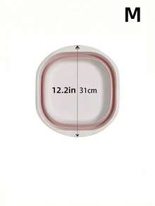 3pcs Foldable Wash Basin, Portable Travel Wash Basin, Multifunctional Folding Basin, Suitable For Face Washing, Foot Washing, Clothes Washing, Vegetables And Fruits Washing. A Must-Have For Kitchen And Bathroom.