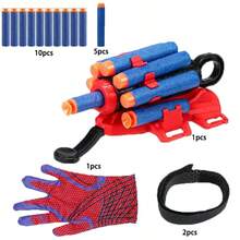 Spider Web Shooting Game Toy, Imaginative Fun Suitable For Gatherings & Parties - Creative Play Time, Assorted Color,Learning Toys,Advent Calendar Boys,Football Gifts Boys